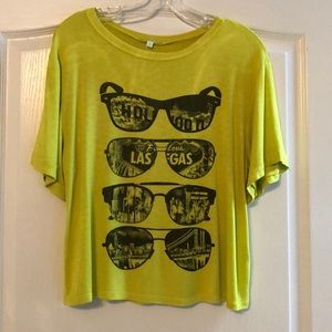 Gianni Bini Top Super Soft Fun Top Size Small EUC